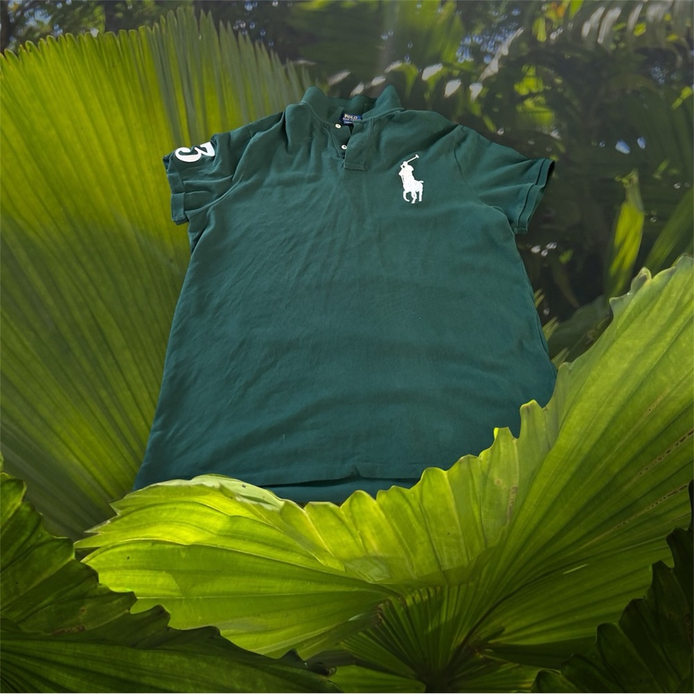 Ralph Lauren Dark Green Polo Shirt